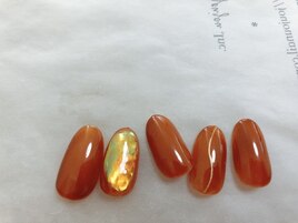 11月定額A 秋氷ネイル