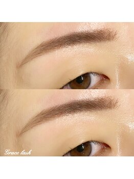 グラスラッシュ 敷島店(Grace lash)/アイブロウ仕上げ