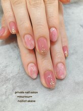 プライベート ネイルサロン マーマ(murmur)/大理石ネイル