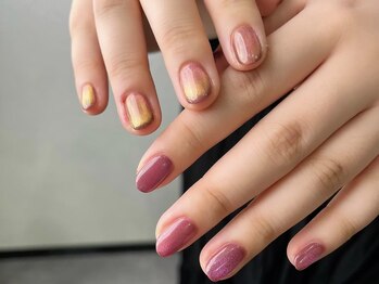 クレモアネイル 池袋西口店(CLEMORE NAIL)/ピンクマグネットネイル