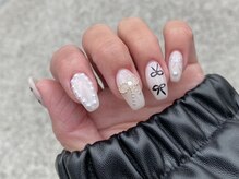 ソウ 難波店 nail salon Sou/リボンnail