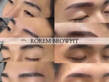 ローレム ブロウフィット(ROREM BROWFIT)