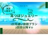 1ヶ月通い放題プラン/2回目以降【両耳１０粒コース】￥0