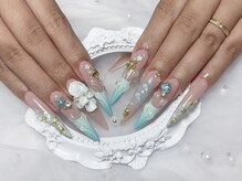 ジュジュネイルサロン(JUJU NAIL SALON)の雰囲気（チップ長さ出し/持ち込みデザインOK！フラワー3Dやアートが得意）