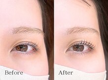 ミーナ 鍋島店(mina)/アイブロウWAX＋まつ毛パーマ上