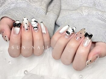 サン ネイル(SUN nail)/自爪持ち込みデザイン