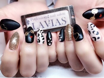 プロフェッショナル ネイルサロン ラヴィアス(LAVIAS)/【ジェル】10本アートし放題