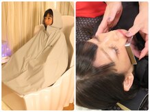 ヨサパーク フェリーチェ 志村坂上店(YOSA PARK Felice)の雰囲気（リラックスしながらよもぎ蒸しでデトックスむくみ解消・美肌小顔）