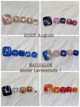 8月フットデザインコース♪