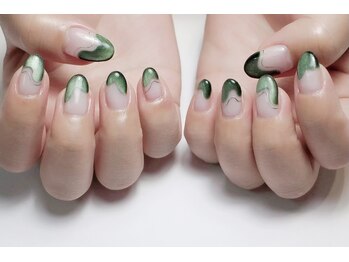 マグネット×変形フレンチ