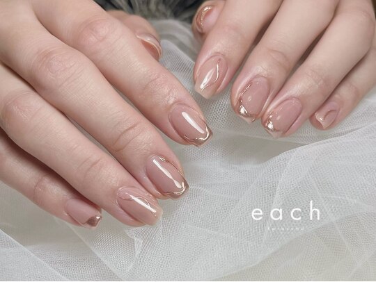 2025年冬】ピンクミラーのネイルデザイン集｜人気順｜ホットペッパー  