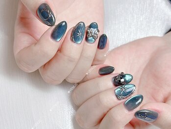 マグネットネイル&ミラーアート