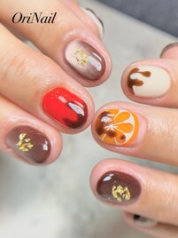 バレンタインネイル×マグネット