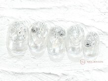 ネイルメゾン 池袋店(NAIL MAISON)/キラキラスタッズ¥5800