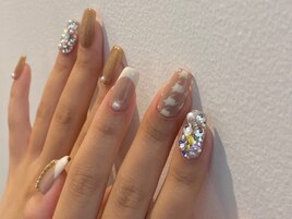 埋め尽くしネイル