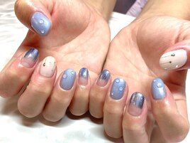 ☆ぷっくり水滴ネイル☆