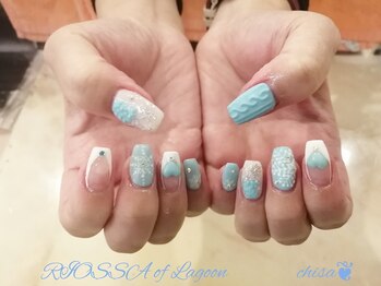 リオッサ オブ ラグーン(RIOSSA of Lagoon)/透明感淡水色ニットバレンタイン