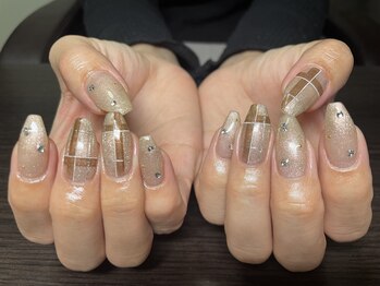 ネイルズティンク(Nails.tink)/チェックラメ