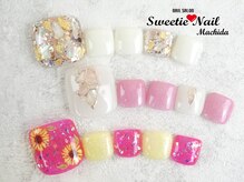 スウィーティーネイル 町田東口店(Sweetie Nail)/フット 店舗限定デザイン7700円