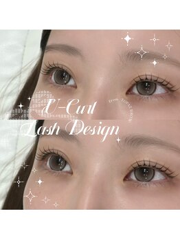トパーズブロウ 宇都宮竹林店(TOPAZ BROW)/Uカール+束感=かわいい