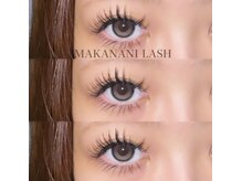マカナニラッシュ(MAKANANI LASH)/フラットラッシュ＆下まつげ