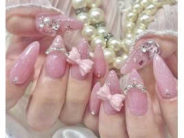 キラキラガーリーネイル♪