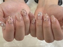 マリーネイルズ 大阪梅田店(MARIE NAILS)/新規様8000円0129b カフェラテ