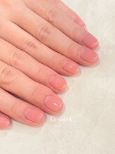 ル ソレイユ(Le soleil)/ワンカラーネイル♪　by mikiko