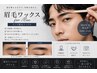 【濃さ調整】垢抜け美眉WAX＋間引き仕上げ マツヤニ配合WAX使用