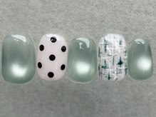 ネイルメゾン 天神店(NAIL MAISON)/ツイード水光マグネット￥7500