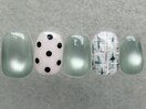 ツイード水光マグネット¥6000