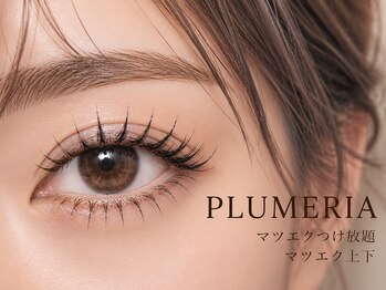 医療提携サロン プルメリア 久留米上津バイパス店(PLUMERIA)の写真/本数無制限つけ放題上4700円上下6500円オフ込/LEDエクステ・バインドロックも有★無料束感仕上げもOK♪