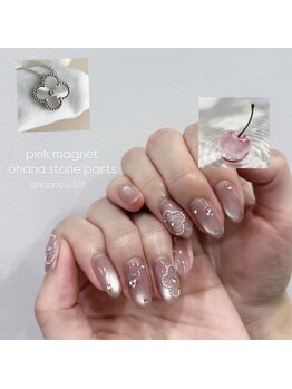 Nailsalon Mofume【ワンホン/パラジェル&フィルイン】/マグネットヴァンクリネイル