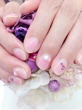 ネイルサロンアンドスクール ヴィタリティ(Vita-lity)/チークネイルアート