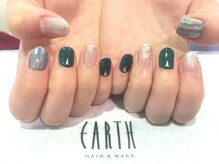 アース ネイルアイラッシュ 前橋店(EARTH Nail&Eyelash)/アートデザイン ￥８０００