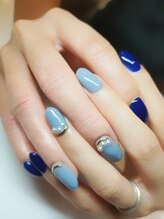 キャプラスネイル ミュウ(CAPLUS NAIL Mew)/さわやかネイル