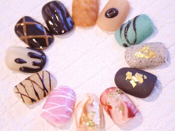 ラルネイル 大宮(Lull. nail)/＊Valentine＊選べるショコラ＊