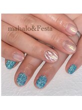 マハロ アンド フェスタ 長野店(mahalo&Festa)/インスタ映え！フラッシュネイル