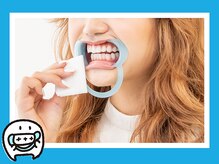 ホワイトニングカフェ 柏店/(5)マウスオープナーの装着