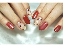 わたしのネイルとよもぎ蒸し/お花