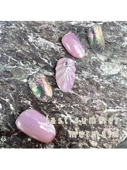 2024/8月の定額ネイル　No.1