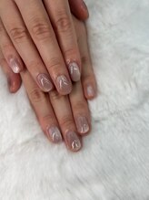 ユニティネイル(Unity nail)/くすみマグネットネイル◎