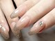 サロン ド ピピ オカザキ(salon de pipi.okazaki)の写真/《パラジェル使用》シンプルだからこそ技術で差がつく☆お仕事上、派手なネイルができない方にもオススメ♪