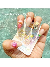 キャラクターネイル