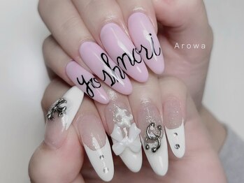 文字アートネイル