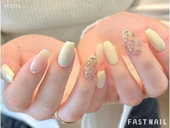 ファストネイル イオンモール堺北花田店(FAST NAIL)/*先着*バターイエロー×ワンホン