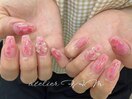ハートホロネイル