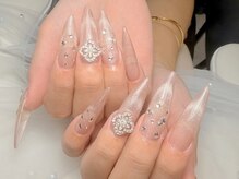 ハレア(Halea)の雰囲気（ちゅるんと艶感のある綺麗め韓国ネイル）
