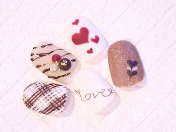 ラルネイル 大宮(Lull. nail)/＊Valentine＊選べるショコラ＊