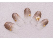 ネイルルージュ(Nail Rouge)/シンプルネイル　大人ネイル